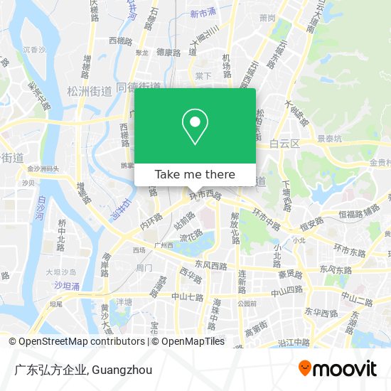 广东弘方企业 map