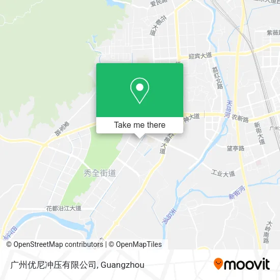 广州优尼冲压有限公司 map