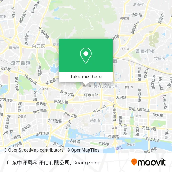 广东中评粤科评估有限公司 map