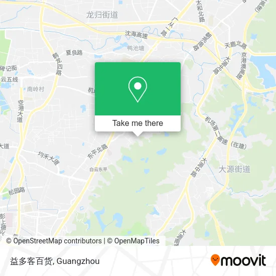 益多客百货 map