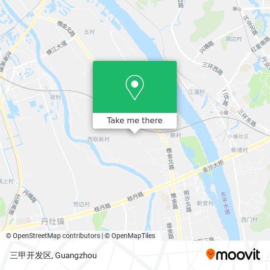 三甲开发区 map