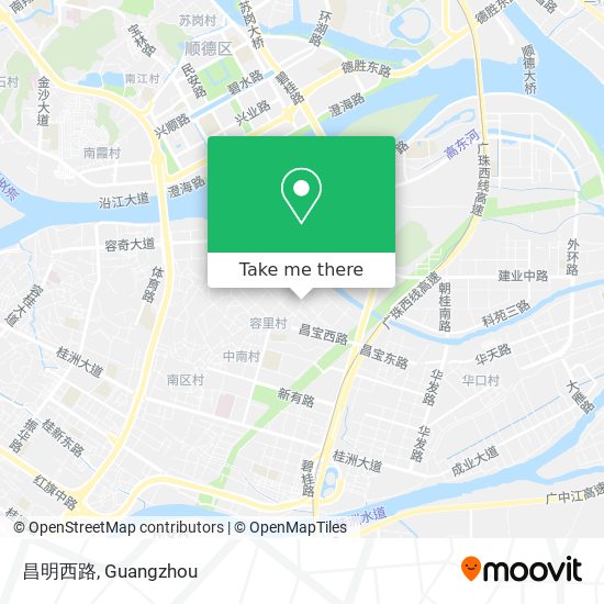 昌明西路 map