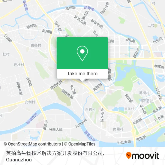 英拍高生物技术解决方案开发股份有限公司 map