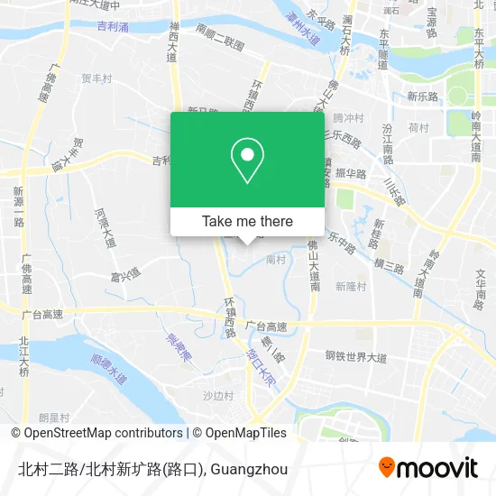 北村二路/北村新圹路(路口) map