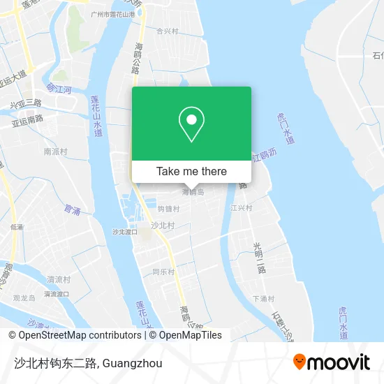 沙北村钩东二路 map