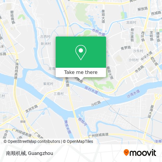 南顺机械 map