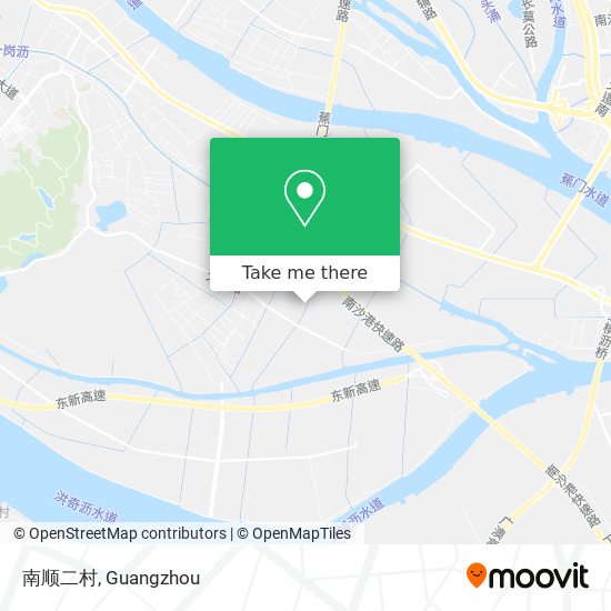 南顺二村 map