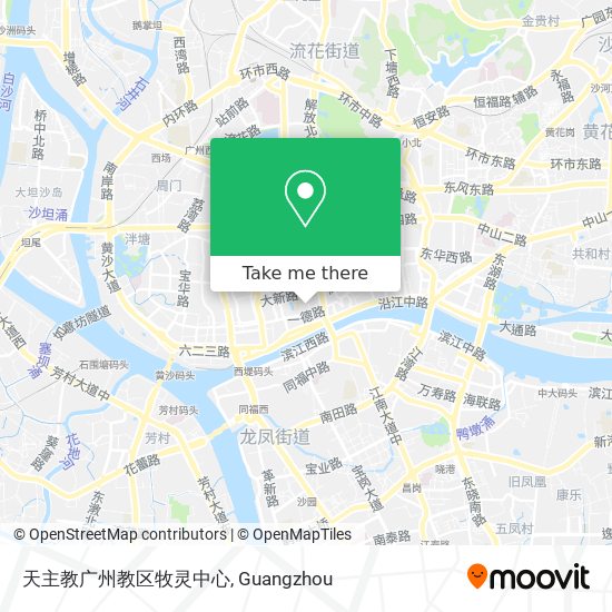天主教广州教区牧灵中心 map