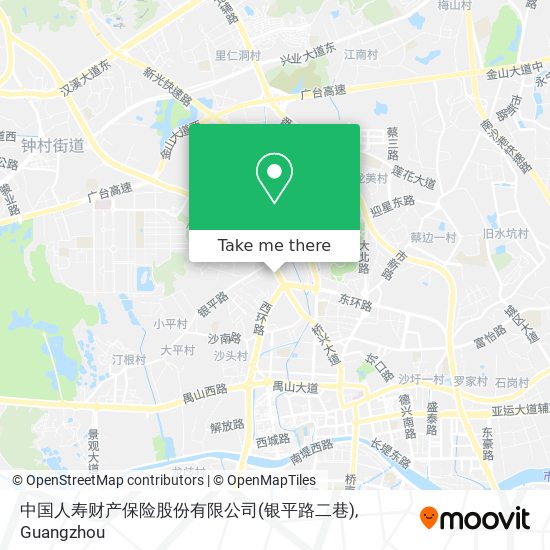中国人寿财产保险股份有限公司(银平路二巷) map