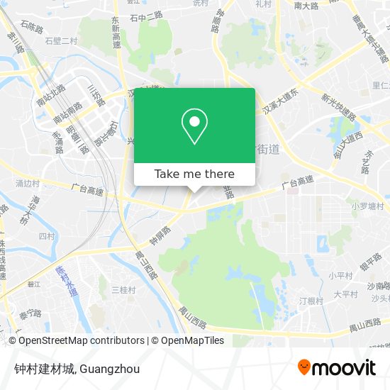 钟村建材城 map