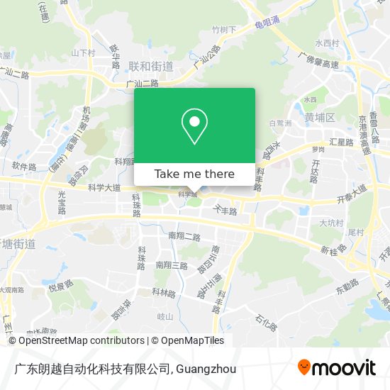 广东朗越自动化科技有限公司 map