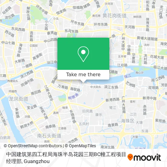 中国建筑第四工程局海珠半岛花园三期BC幢工程项目经理部 map
