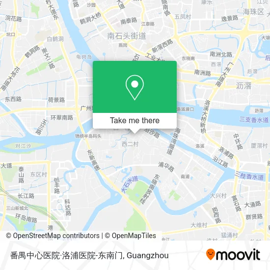 番禺中心医院·洛浦医院-东南门 map