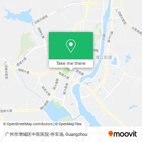 广州市增城区中医医院-停车场 map