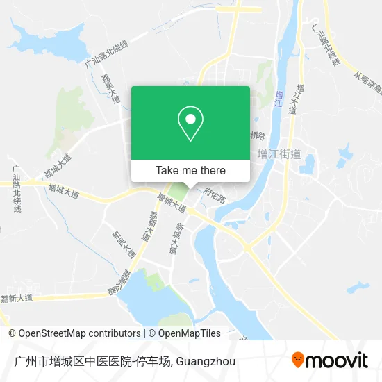 广州市增城区中医医院-停车场 map