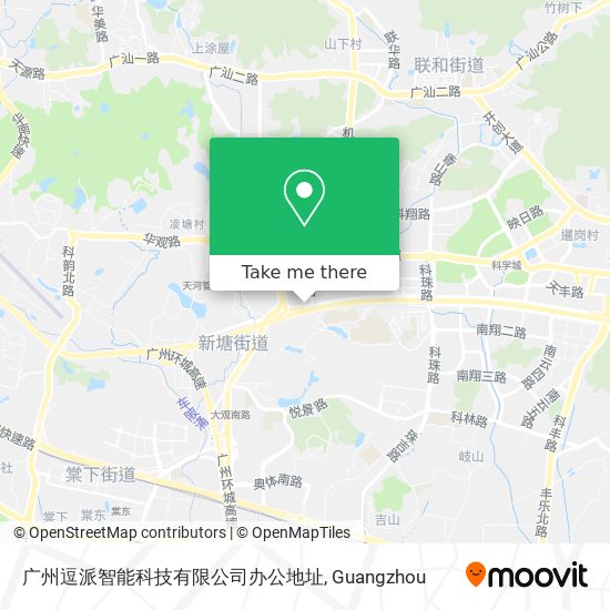 广州逗派智能科技有限公司办公地址 map