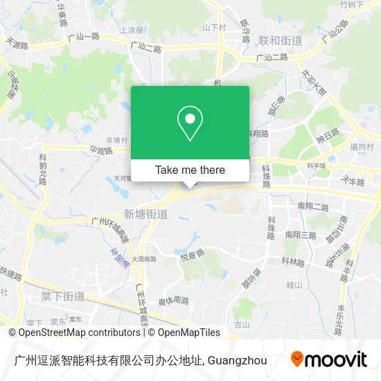 广州逗派智能科技有限公司办公地址 map