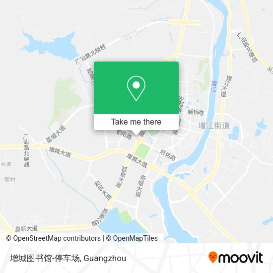增城图书馆-停车场 map