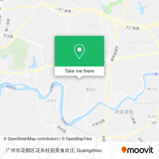 广州市花都区花东桂苑美食农庄 map