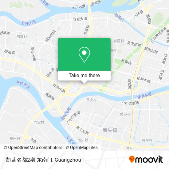 凯蓝名都2期-东南门 map