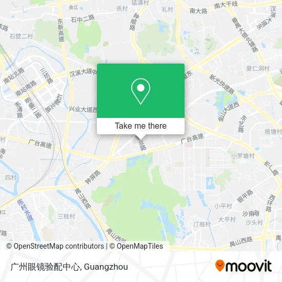 广州眼镜验配中心 map