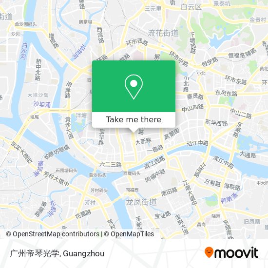 广州帝琴光学 map