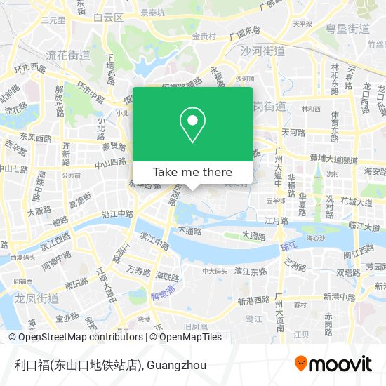 利口福(东山口地铁站店) map