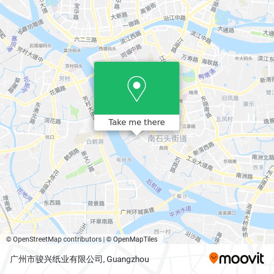 广州市骏兴纸业有限公司 map