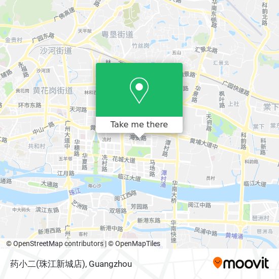 药小二(珠江新城店) map