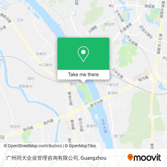 广州同大企业管理咨询有限公司 map