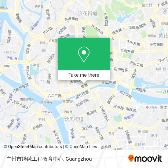 广州市继续工程教育中心 map