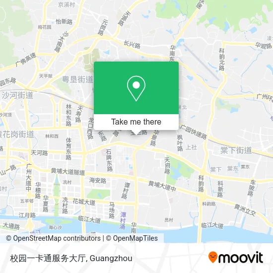 校园一卡通服务大厅 map