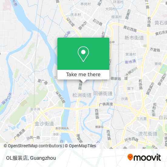 OL服装店 map