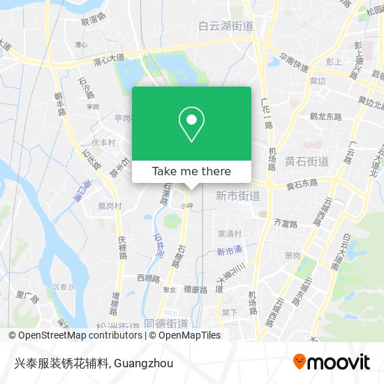 兴泰服装锈花辅料 map