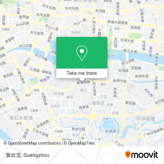 聚欢堂 map