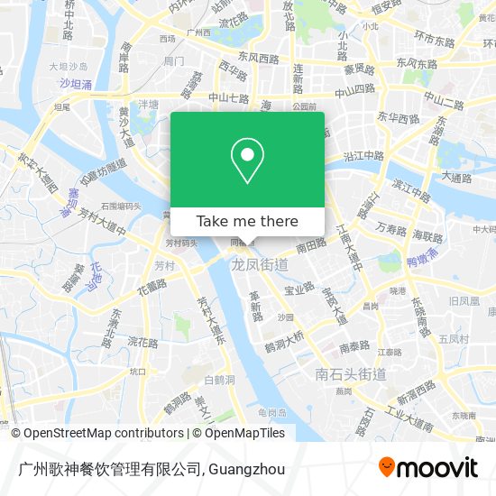 广州歌神餐饮管理有限公司 map