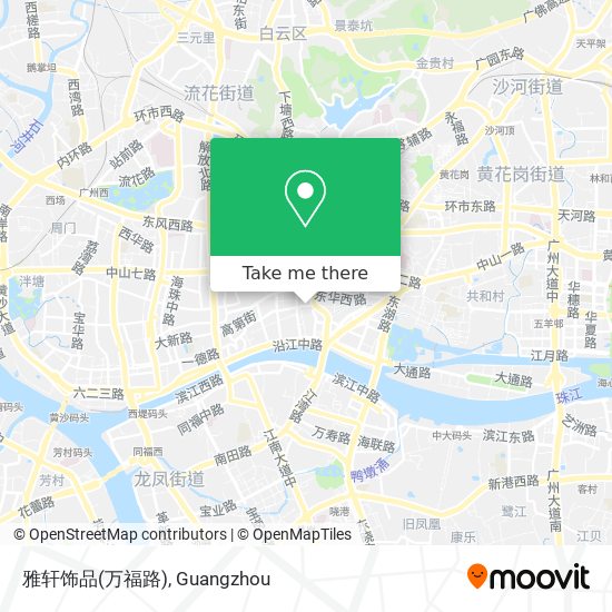 雅轩饰品(万福路) map