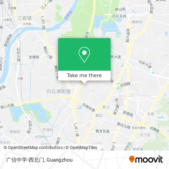 广信中学-西北门 map
