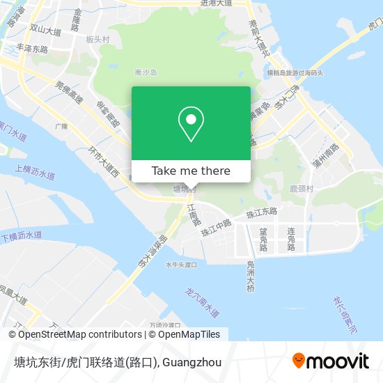 塘坑东街/虎门联络道(路口) map