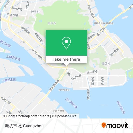 塘坑市场 map