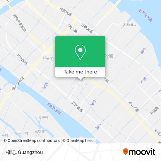權记 map