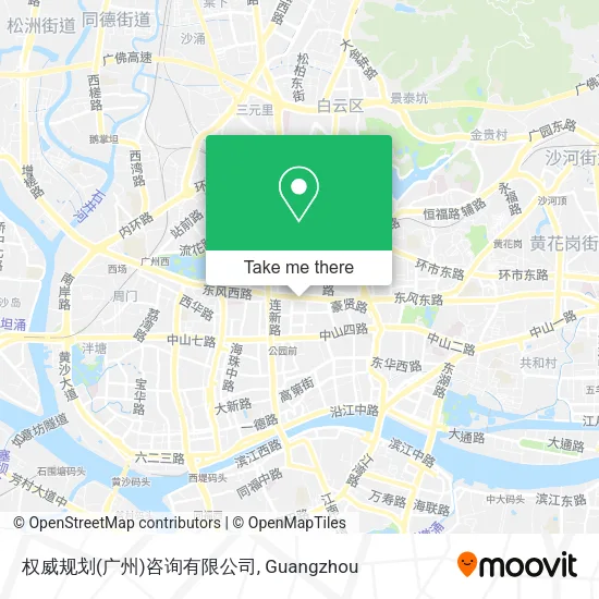 权威规划(广州)咨询有限公司 map
