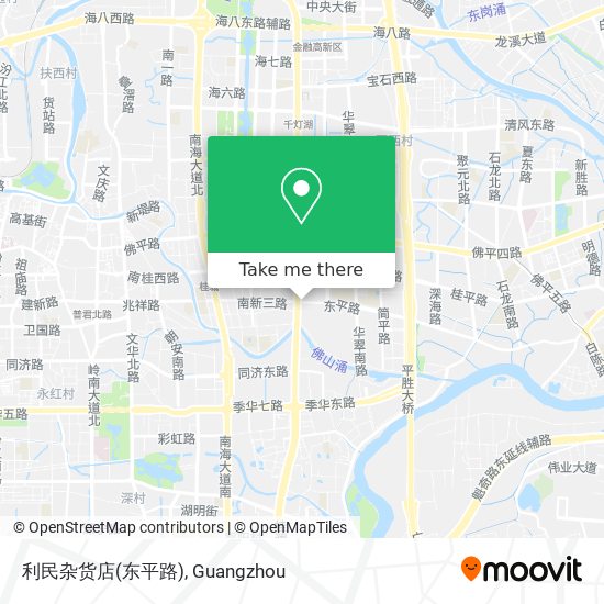 利民杂货店(东平路) map