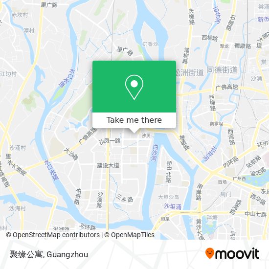 聚缘公寓 map