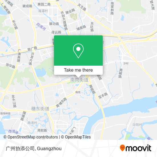 广州协添公司 map