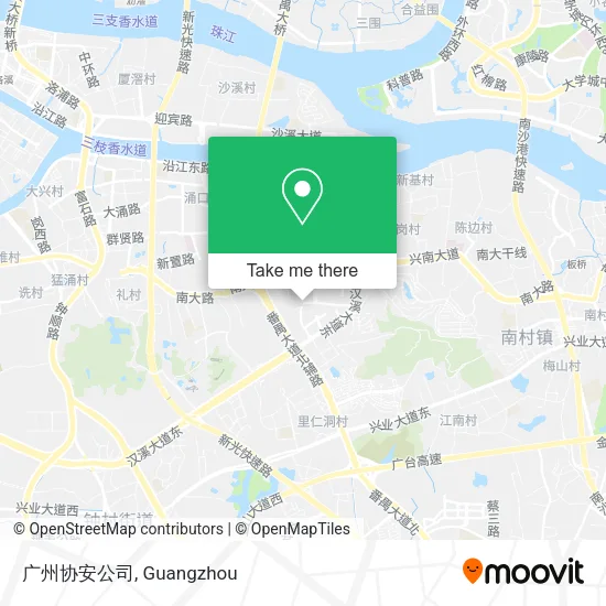 广州协安公司 map