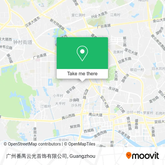 广州番禺云光首饰有限公司 map