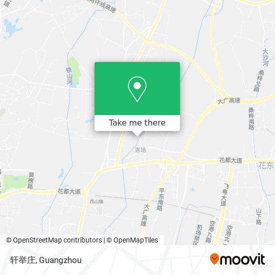 轩举庄 map