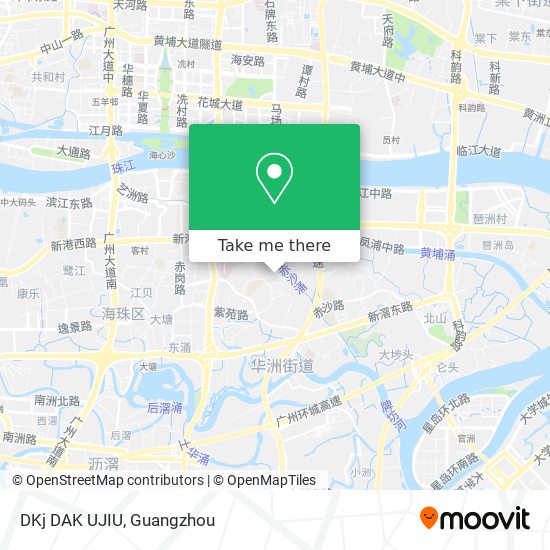 DKj DAK UJIU map
