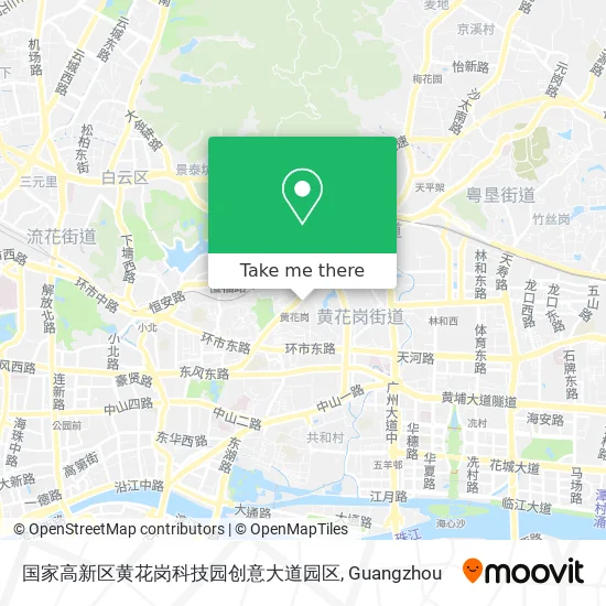 国家高新区黄花岗科技园创意大道园区 map